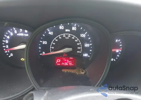 2012 Kia Rio Lx z USA, uszkodzony, nr VIN KNADM4A35C6083848